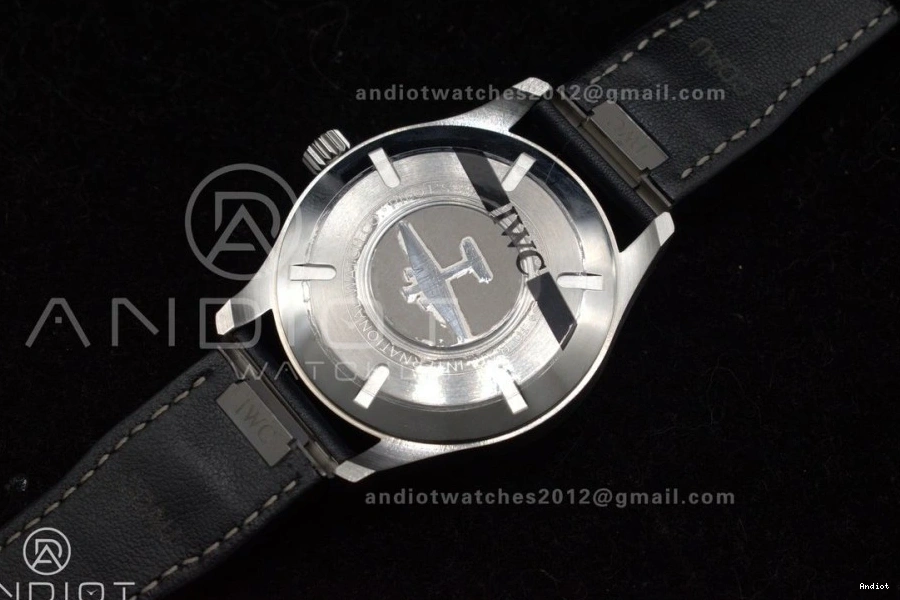 Edition Mark Blue on XX Blue IW328203 Best Strap Leather 1:1 ZF Dial Dark A32111 Pilot 1111